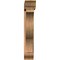 Ekena Millwork Funston Traditional Smooth Bracket w/ Offset Brace, Western Red Cedar, 7 1/2"W x 38"D x 44"H BKT0806X38X44FST01SWR - alternate 4
